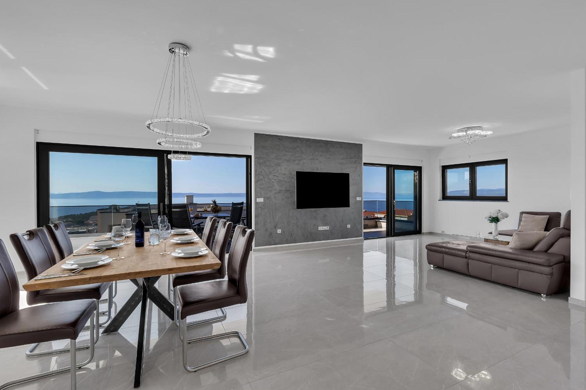 Villa Adria Макарска Экстерьер фото