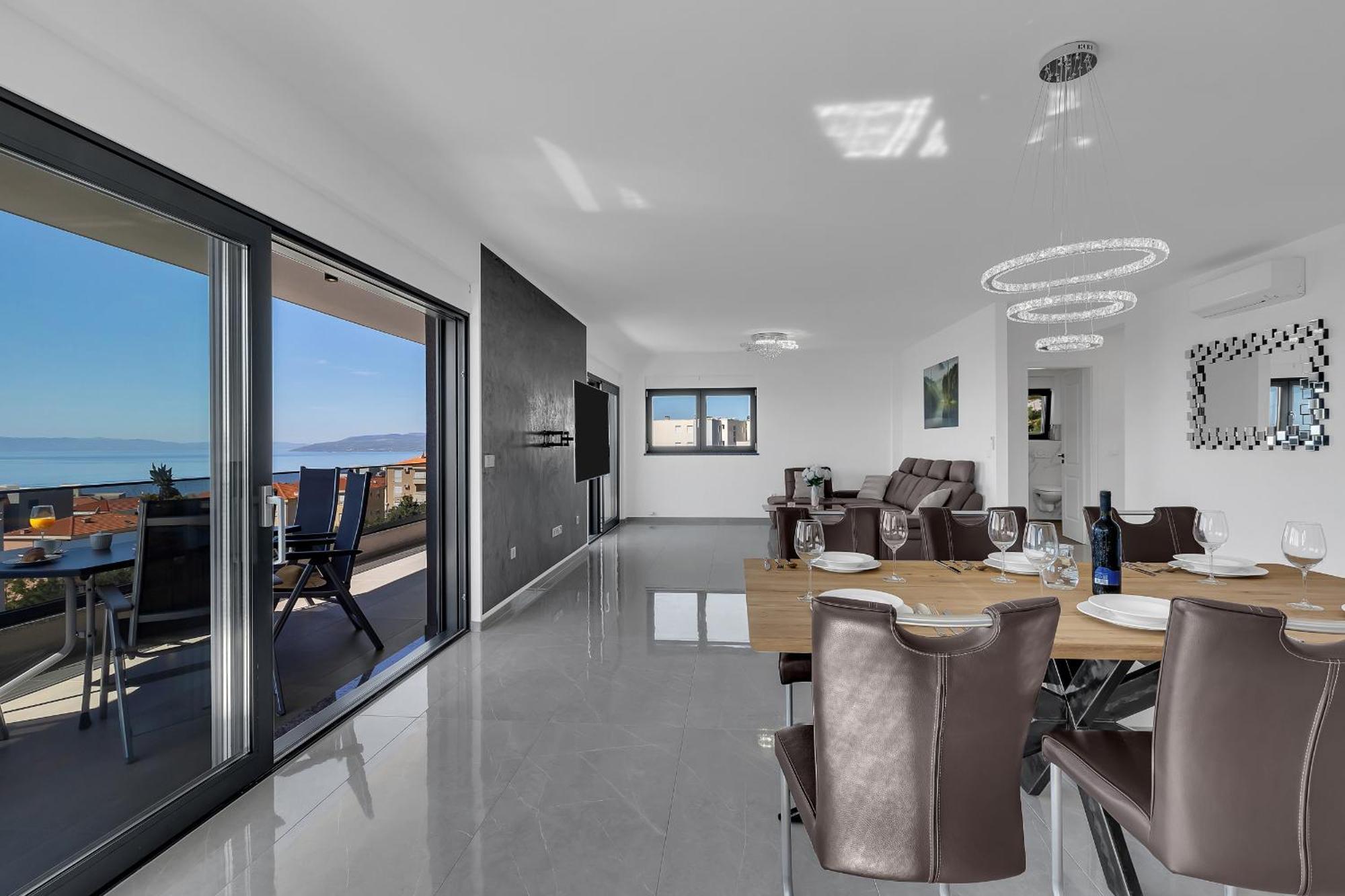 Villa Adria Макарска Экстерьер фото