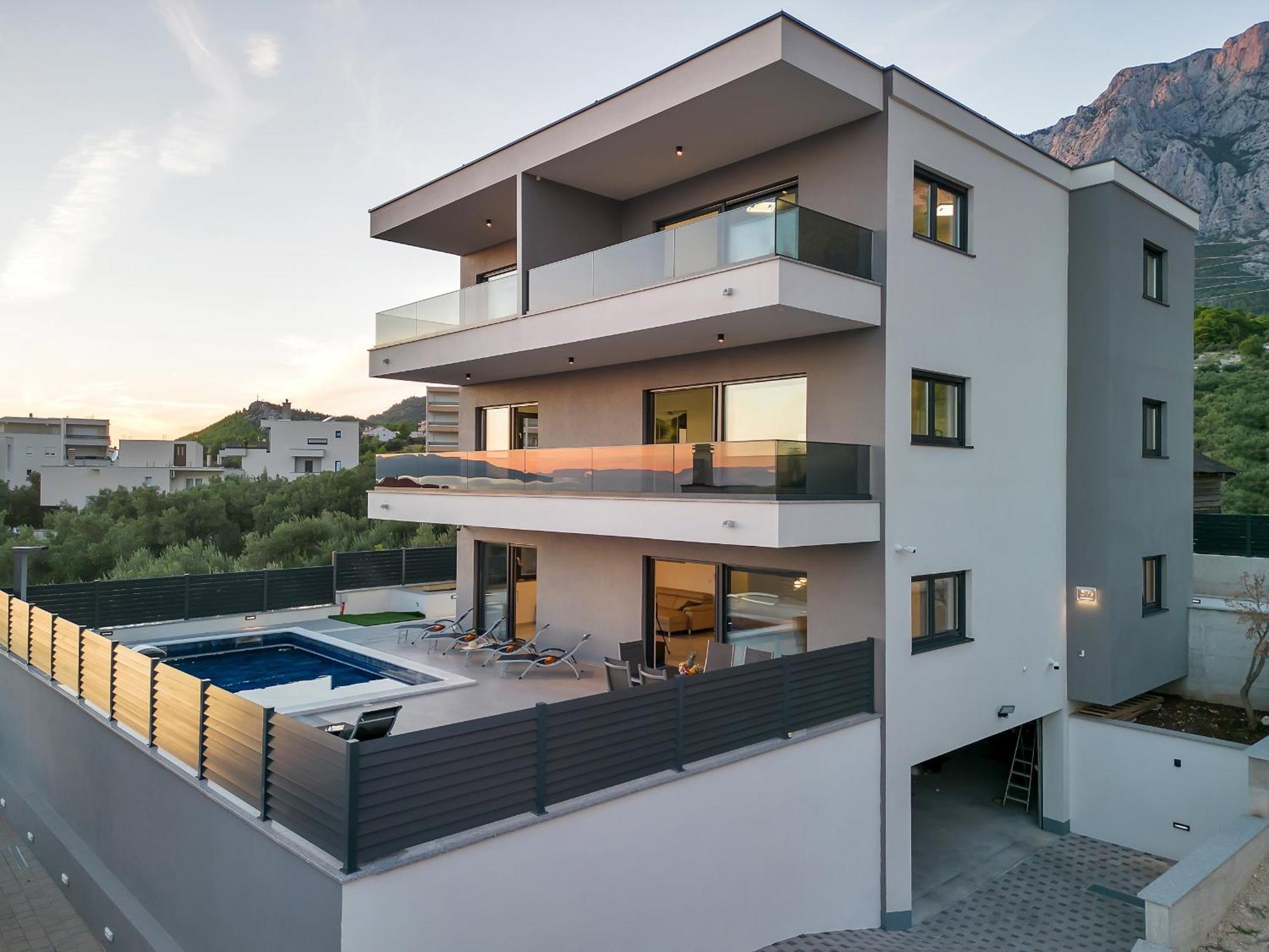 Villa Adria Макарска Экстерьер фото