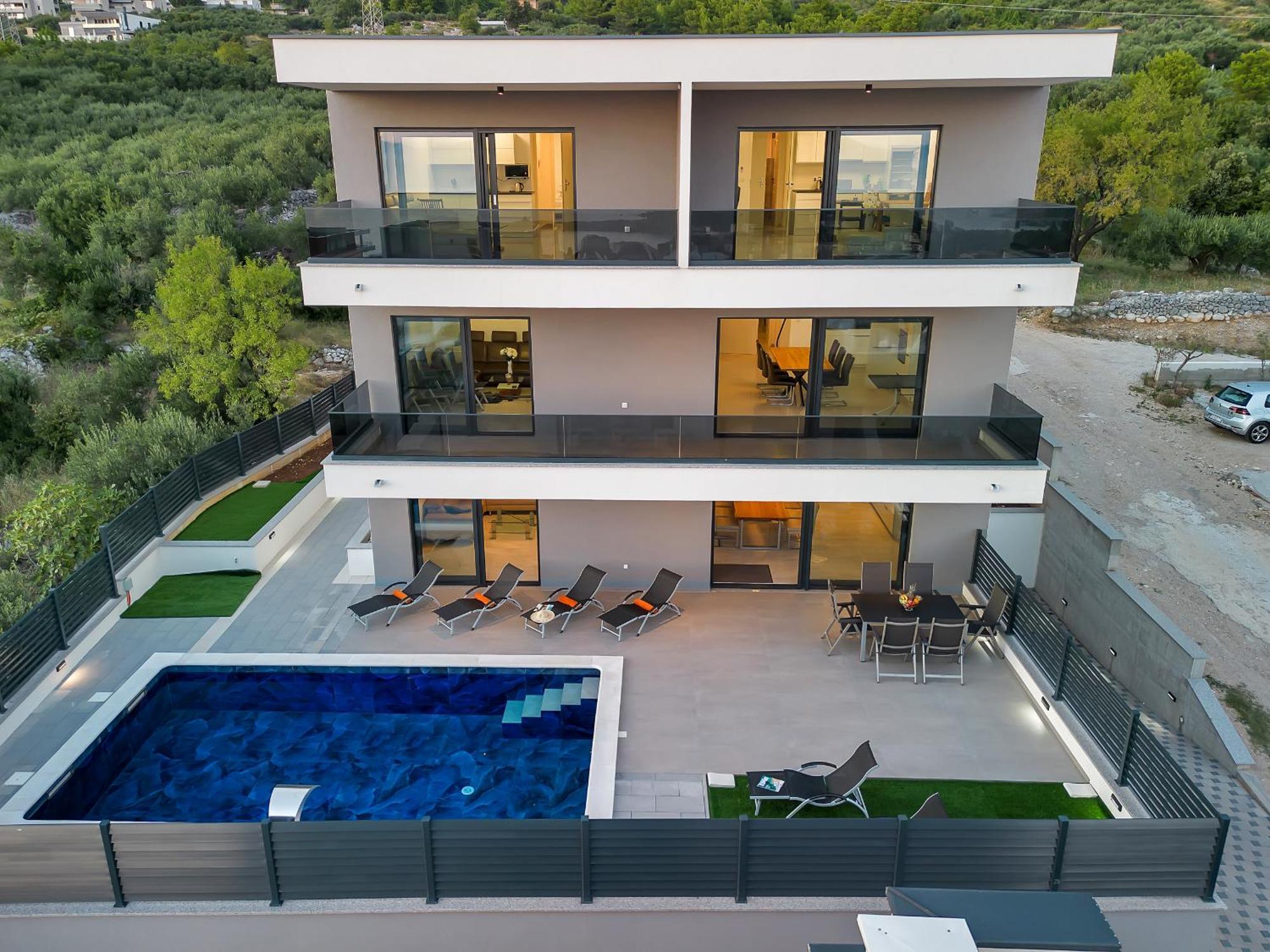 Villa Adria Макарска Экстерьер фото