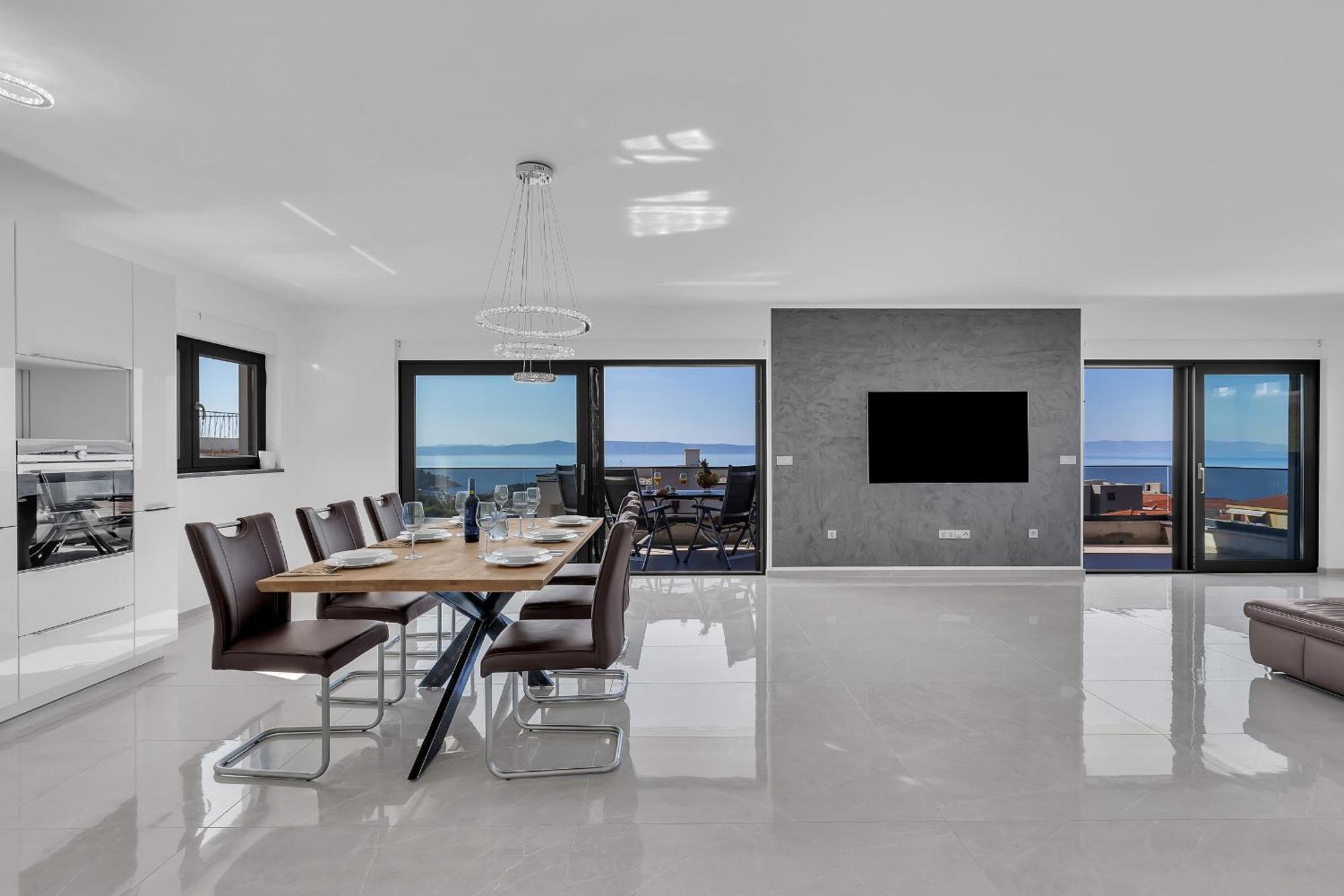 Villa Adria Макарска Экстерьер фото